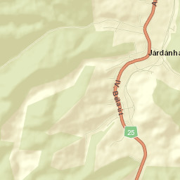 Járdánháza Street Map