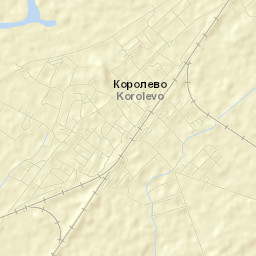 Korolevo Street Map