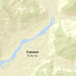 Kalyny Street Map