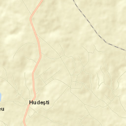 Hudeşti Street Map
