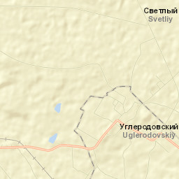 Uglerodovskiy Street Map