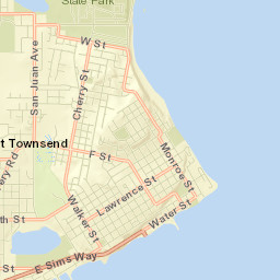 Port Townsend Street Map