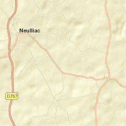 Neulliac Street Map