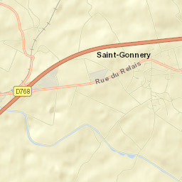 Saint-Gonnery Street Map