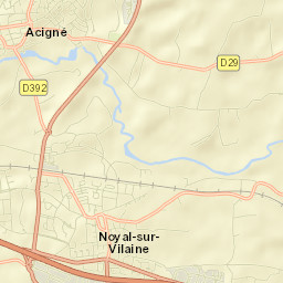 Noyal-sur-Vilaine Street Map