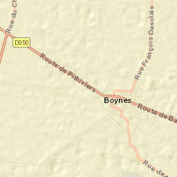 Boynes Street Map