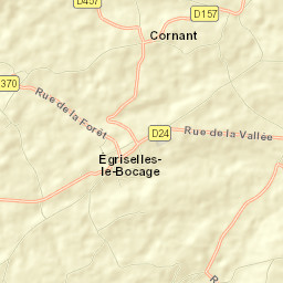 Égriselles-le-Bocage Street Map