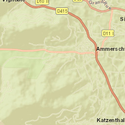 Ammerschwihr Street Map