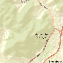 Gutach im Breisgau Street Map