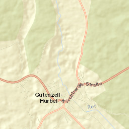 Gutenzell-Hürbel Street Map