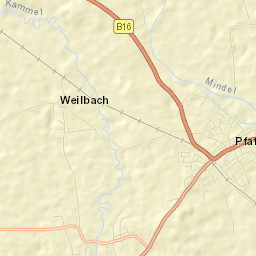 Pfaffenhausen Street Map