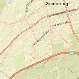 Germering Street Map