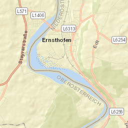 Ernsthofen Street Map