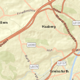 Greinsfurth Street Map