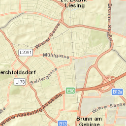 Perchtoldsdorf Street Map