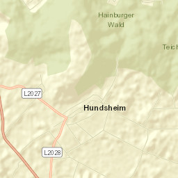 Hundsheim Street Map