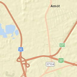 Arnót Street Map
