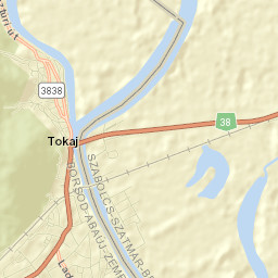Tokaj Street Map
