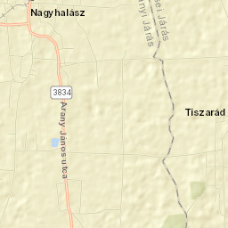 Nagyhalász Street Map