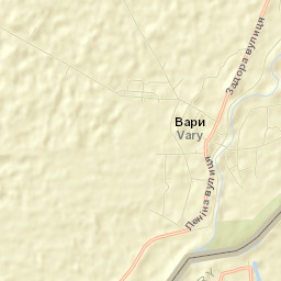 Vary Street Map