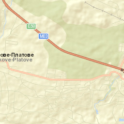 Antratsytivs’kyy Rayon Street Map