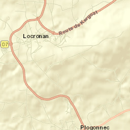 Plonévez-Porzay Street Map
