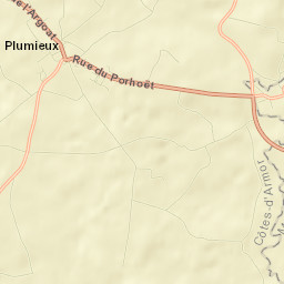 Plumieux Street Map