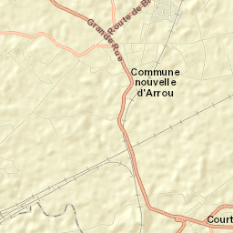 Arrou Street Map