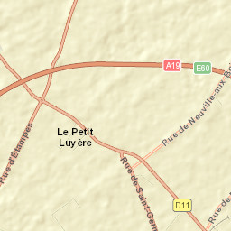 Puiseaux Street Map