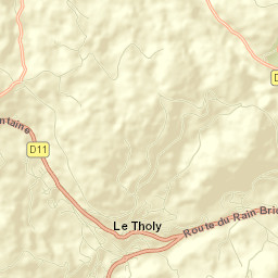 Le Tholy Street Map
