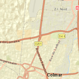 Colmar Street Map
