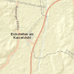 Eichstetten Street Map