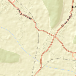 Sexau Street Map