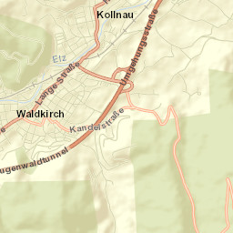 Waldkirch Street Map