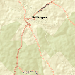 Böttingen Street Map