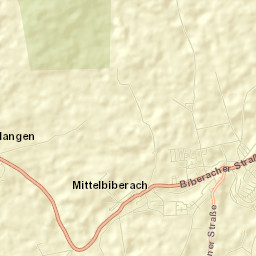 Mittelbiberach Street Map
