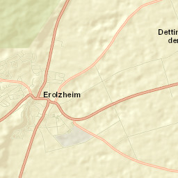 Erolzheim Street Map