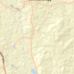 Egg an der Günz Street Map