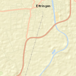 Ettringen Street Map