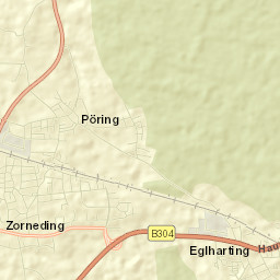 Zorneding Street Map