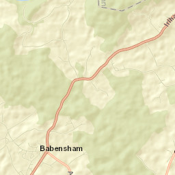Babensham Street Map