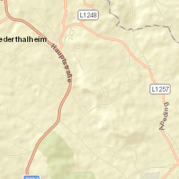 Niederthalheim Street Map