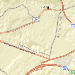 Berg Street Map