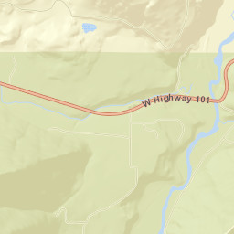 239252-239530 U.S. 101, Olympic National Forest, Port Angeles Street Map