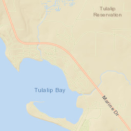 Tulalip Street Map