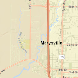 Marysville Street Map