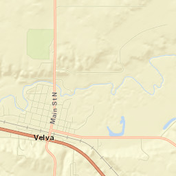 Velva Street Map