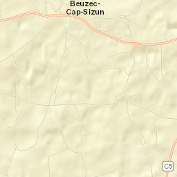 Beuzec-Cap-Sizun Street Map