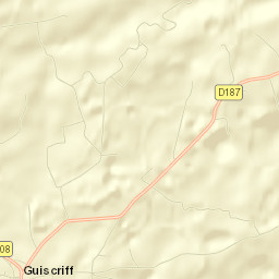 Guiscriff Street Map