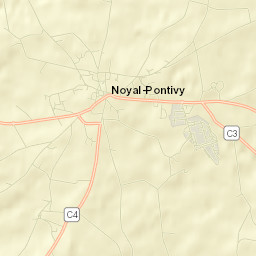 Noyal-Pontivy Street Map